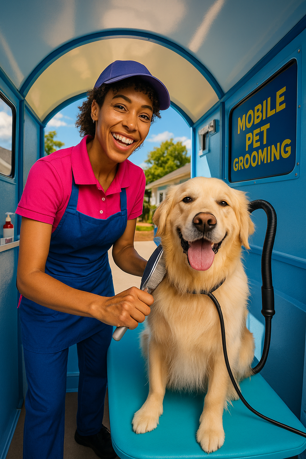 Professional pet grooming and care service